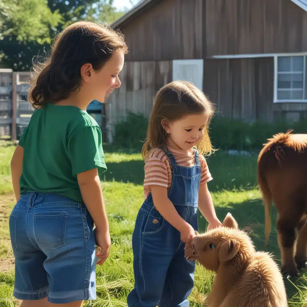 Barnyard Buddies: Fostering Community Through Childhood Farming Connections