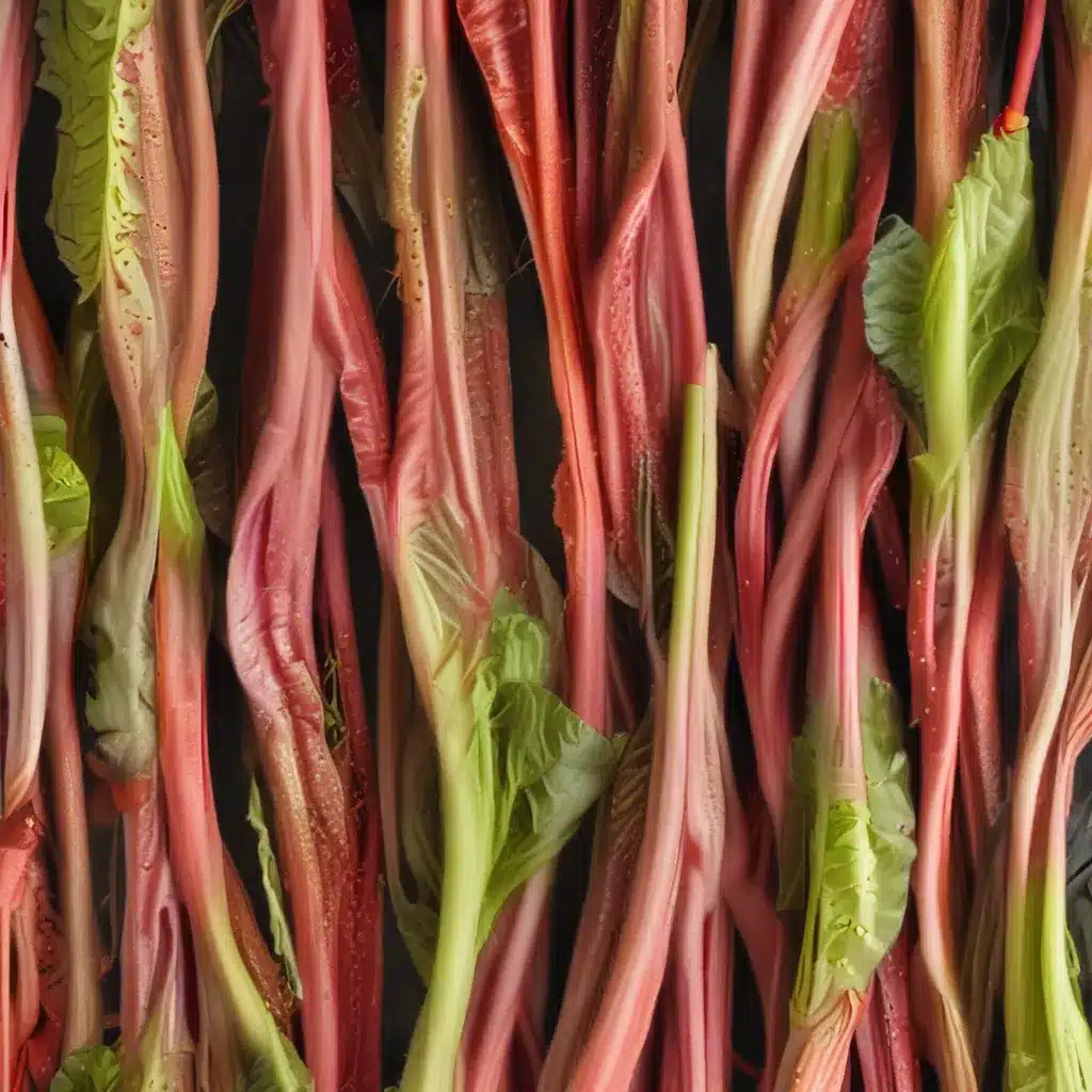 Exploring the Versatility of Rhubarb: From Sweet to Savory Delights