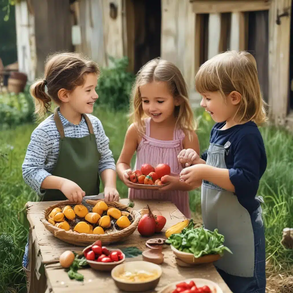 Farmyard Feasts: Cooking with Kids Using Local, Seasonal Produce