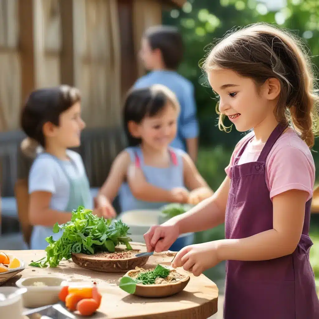 Feeding the Future: Kids Cooking with Community-Grown Ingredients