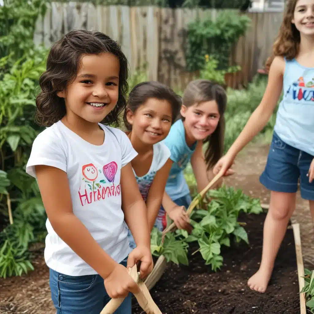 Green Thumbs, Big Hearts: Kids Cultivating Community Gardens