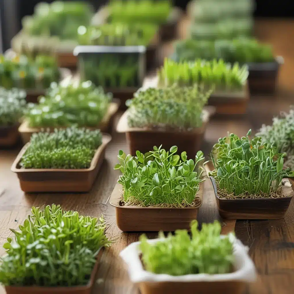 Microgreens: Tiny Powerhouses for Your Plate