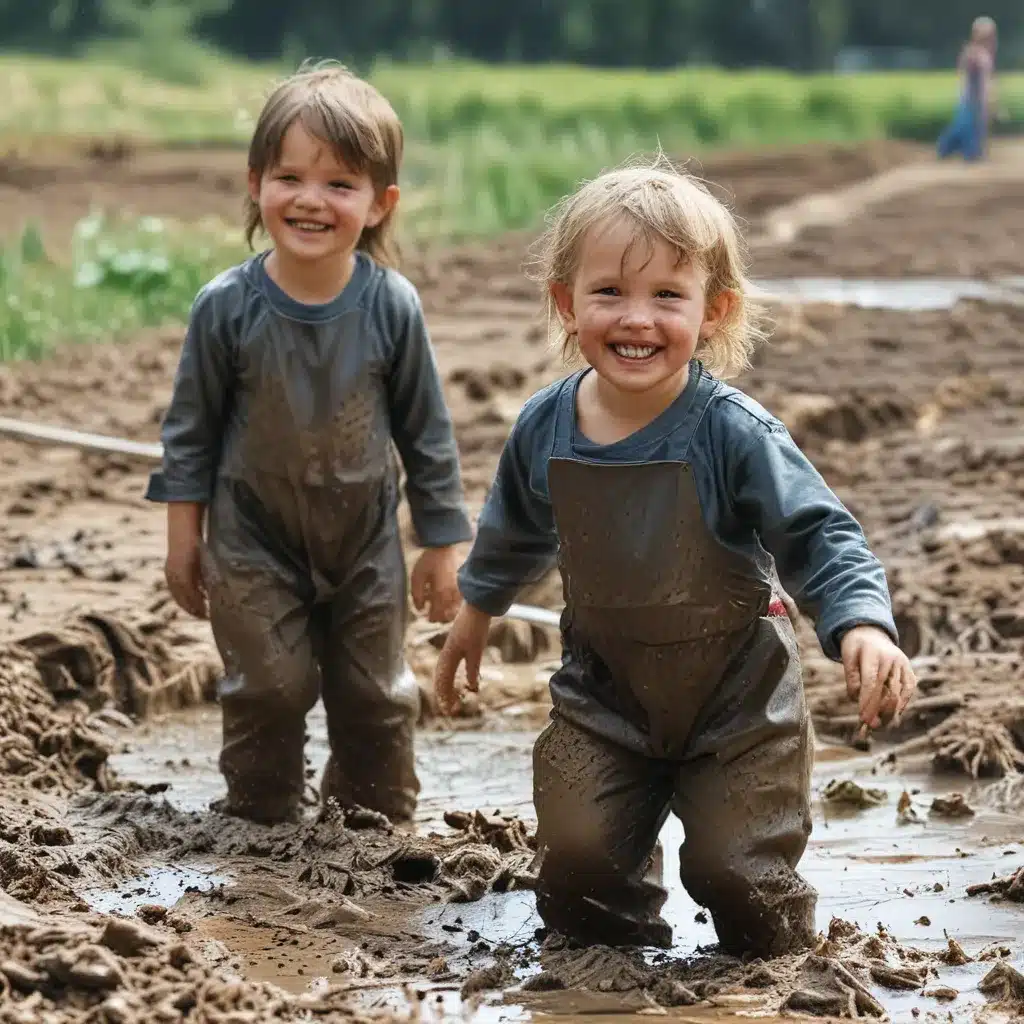 Mud Madness: Embracing the Messy Side of Farming with Kids