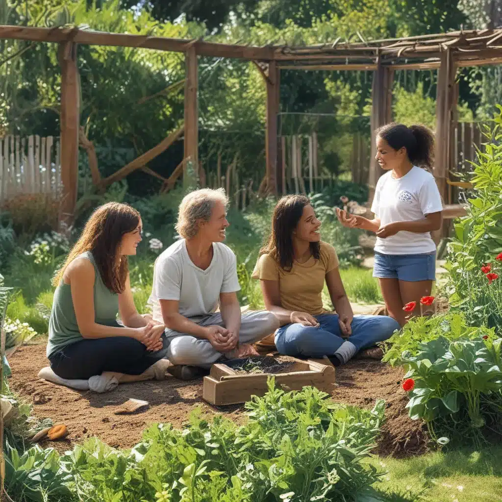 Organic Oasis: Fostering Mindfulness and Connection in Community Gardens