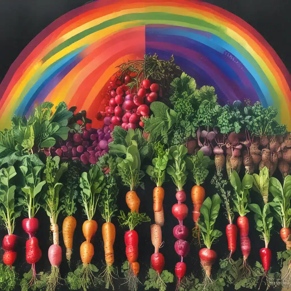 Rainbows and Radishes: Celebrating the Vibrant Colors of the Farm